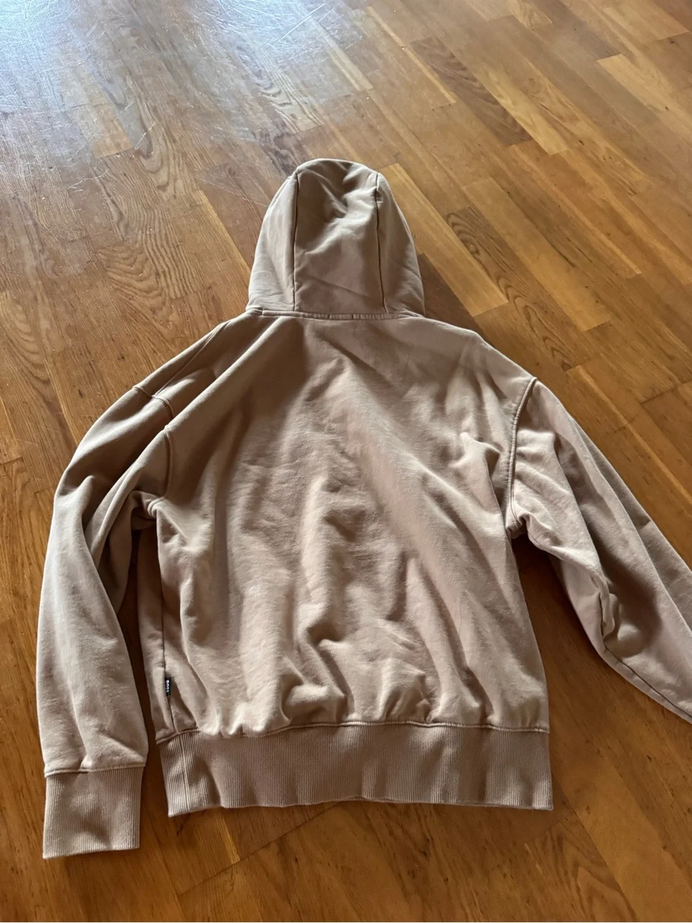 BOSS Menswear Oversized-Fit Cotton Terry Logo Hoodie SIZE M